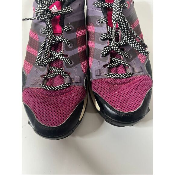 Adidas Kanadia tr7 trail running sneakers pink purple black US 8 women’s - Picture 7 of 11